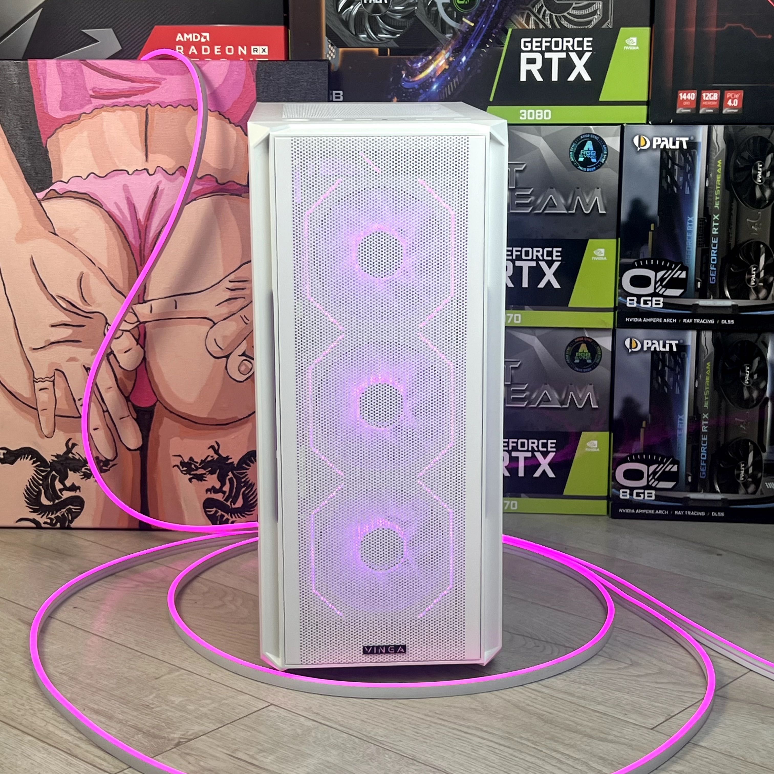 RTX 3070, Ryzen 5 8400f, DDR5,  SSD M2 | Гарантія Ігровий ПК компьютер