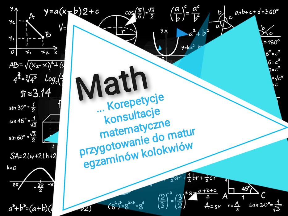 Korepetycje konsultacje matematyczne (matura studia)  - matematyk