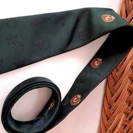 Gravata nova verde com patos Hunting Somlys *