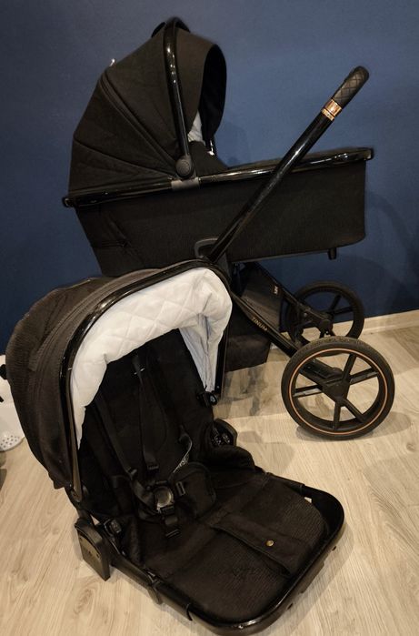 Wózek dziecięcy Venicci Tinum 2.0 2w1 - Stylish Black
