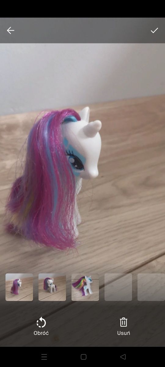 Figurka my little pony, rarity