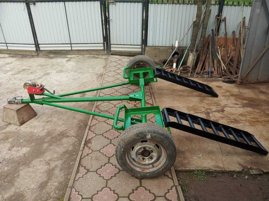 Підкат автомобільний суперміцний лафет ( оренда) R16C  резина