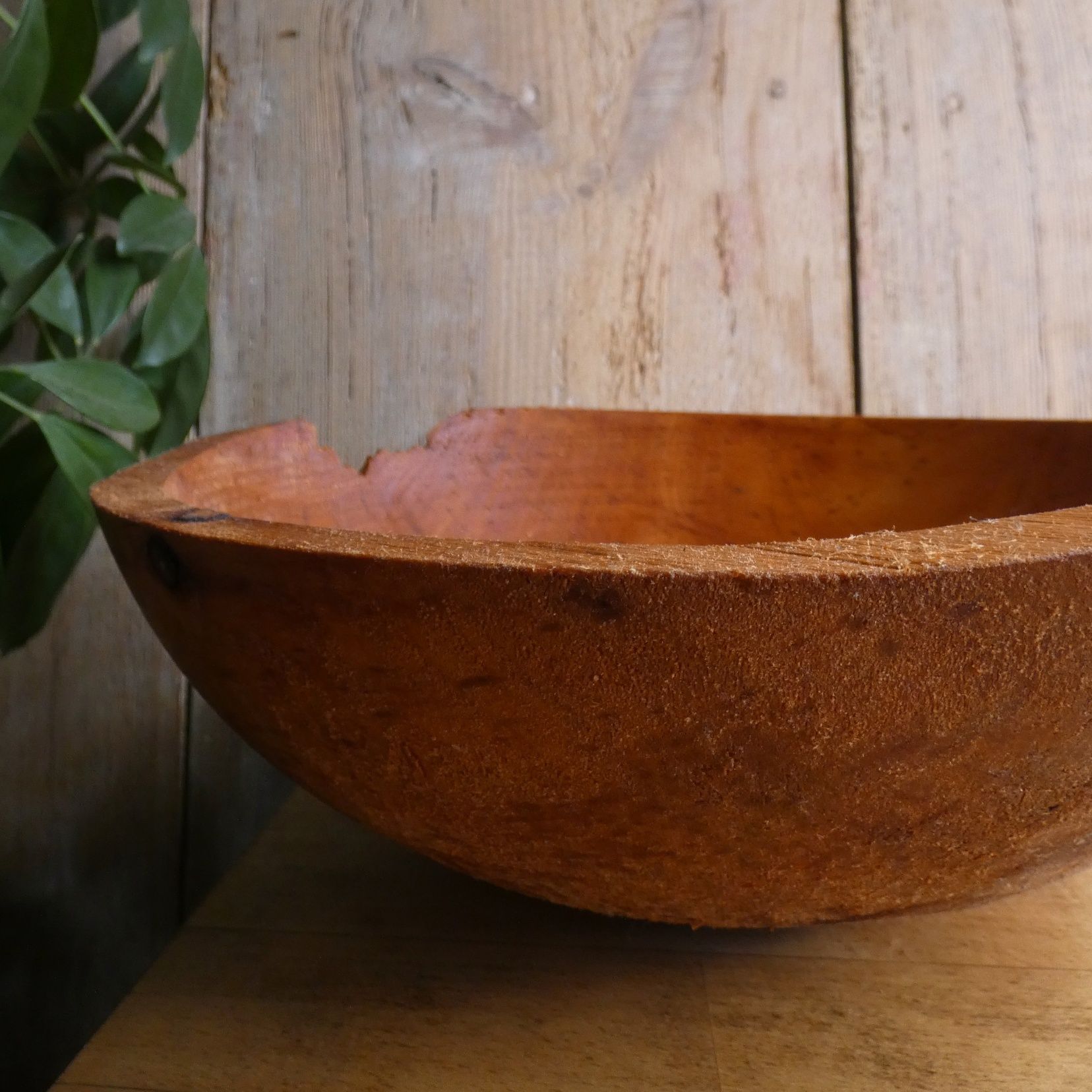 Miska misa drewniana wierzba handmade wooden bowl boho rękodzieło etno