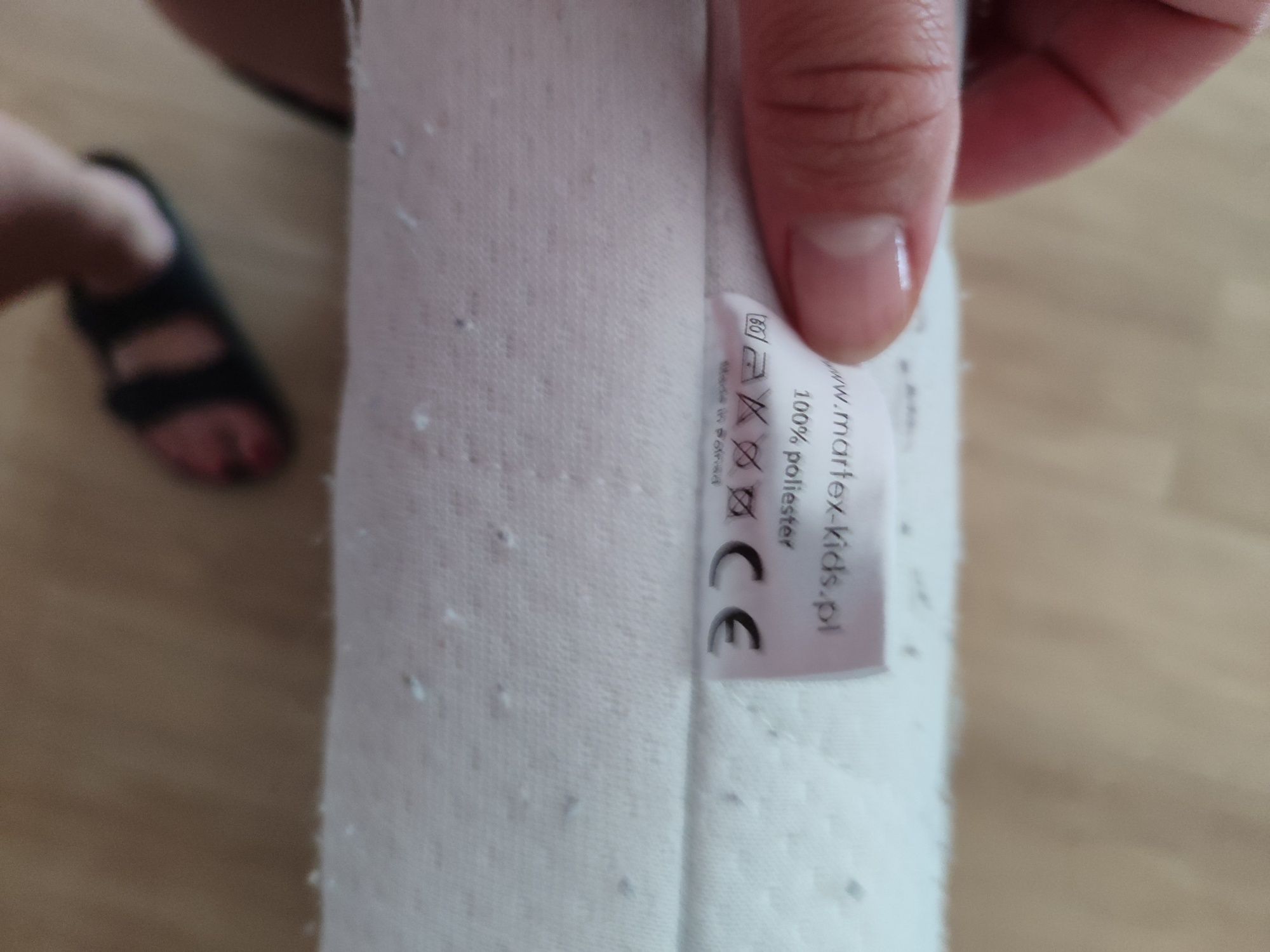 Materac 120/60 pianka/kokos