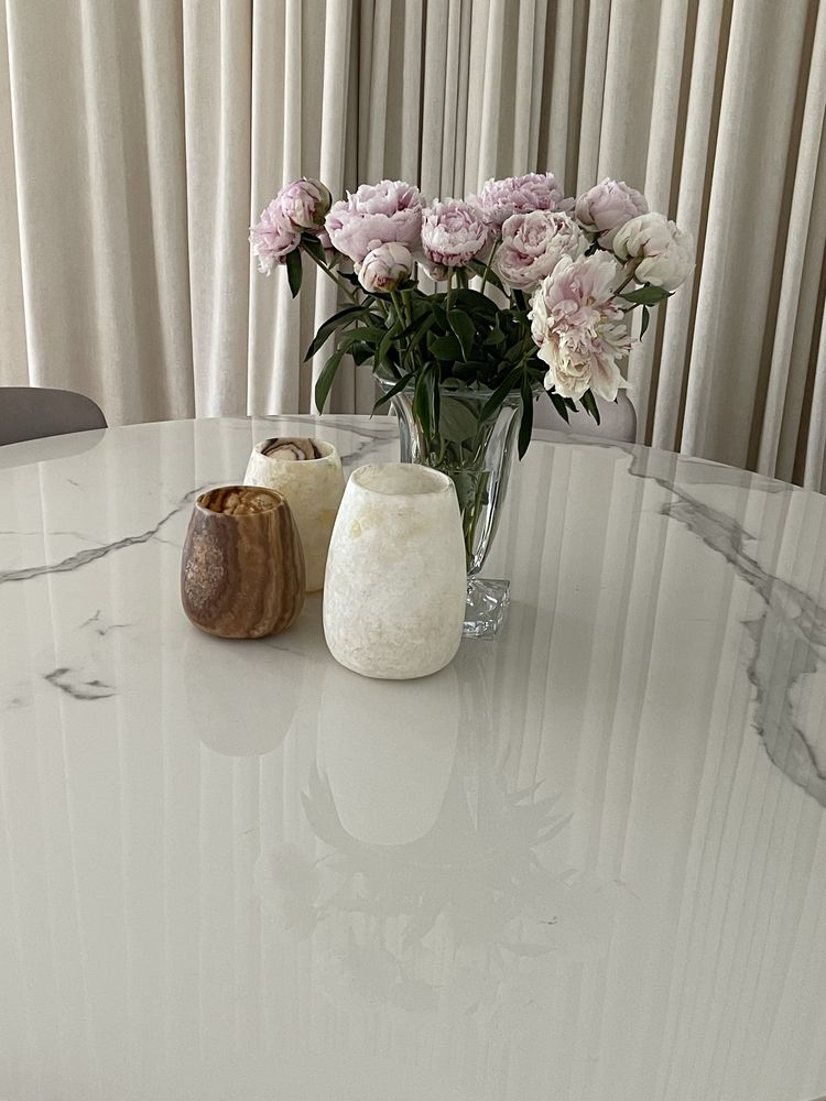 Almi Decor komplet stół i 6 krzesel w stanie idealnym