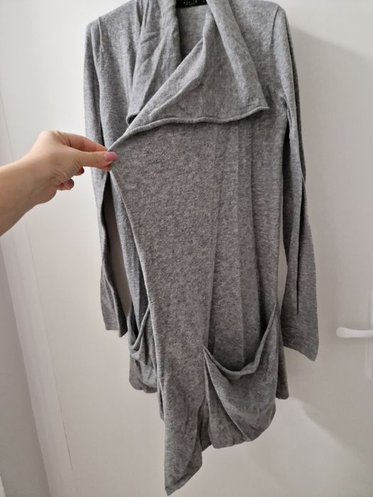 Szary sweter Mohito, Kardigan, narzutka, nietoperz