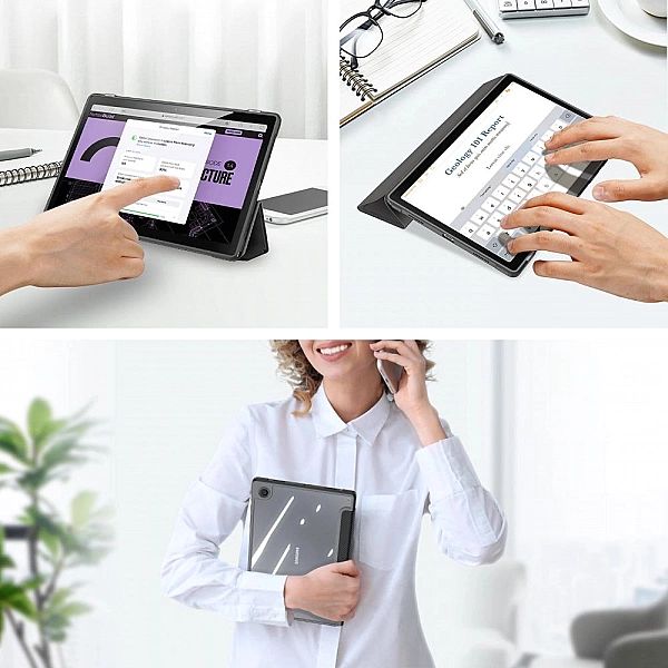 Etui DuxDucis Toby do Galaxy Tab A8/10.5 Black