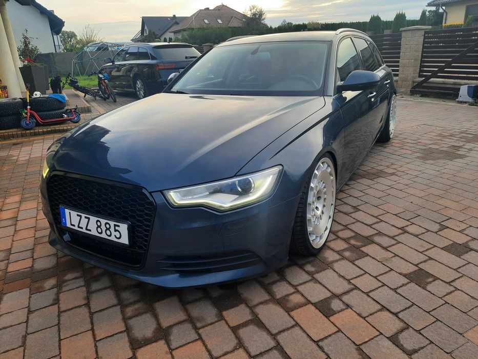 193 tyś. Audi A6 C7 Avant kombi 2.0TDI Rotiform Serwis Alcantara