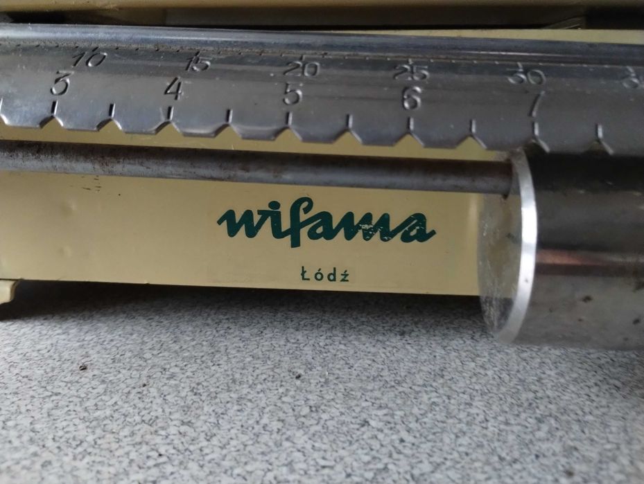 Oryginalna Waga Wifama Łódź ponad 40 lat w moim domu