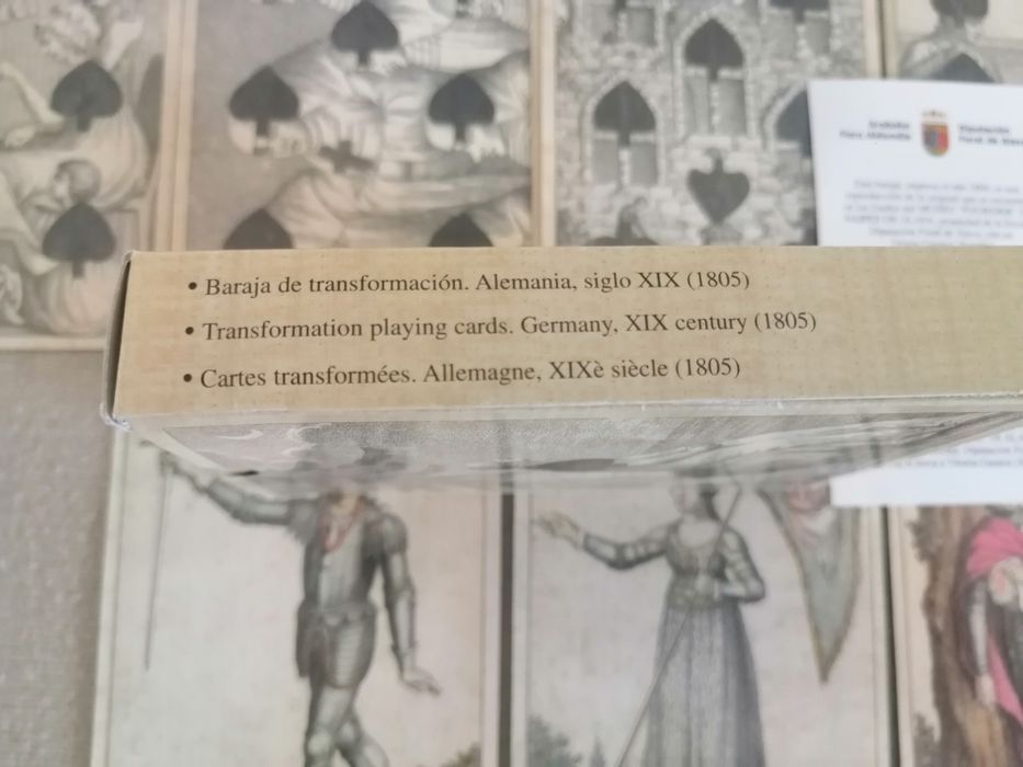 Baralho cartas da transformação