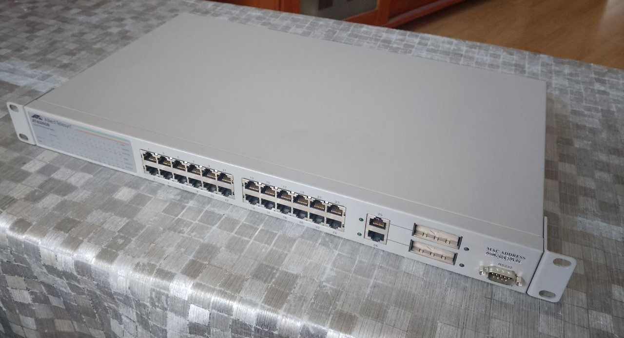 Комутатор Allied Telesyn AT-8326GB (24x100 Мбіт/сек, 2x1000 Мбіт/сек)