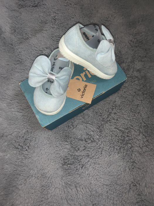 Sapatos vitoria modelo celeste  azuis bebe n17