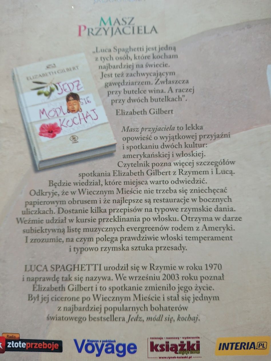 Książka Luca Spaghetti Masz Przyjaciela