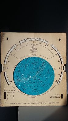 I wydanie, 1964r., PRL, PTMA Stara Obrotowa mapa nieba, kolekcjonerska