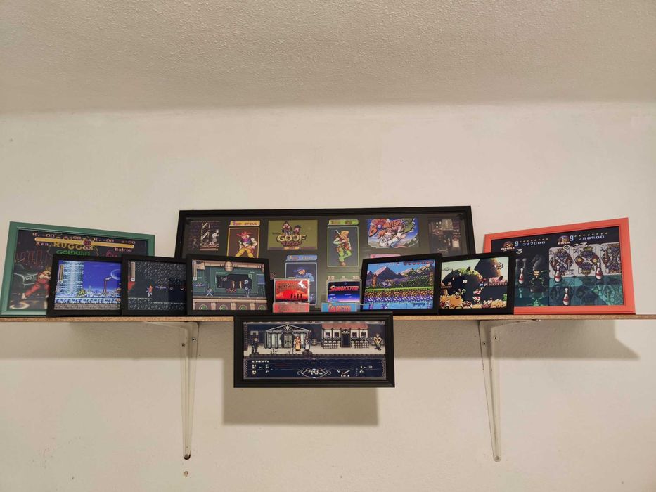 Diorama em Porta Retrato Mega Man X2 (SNES)