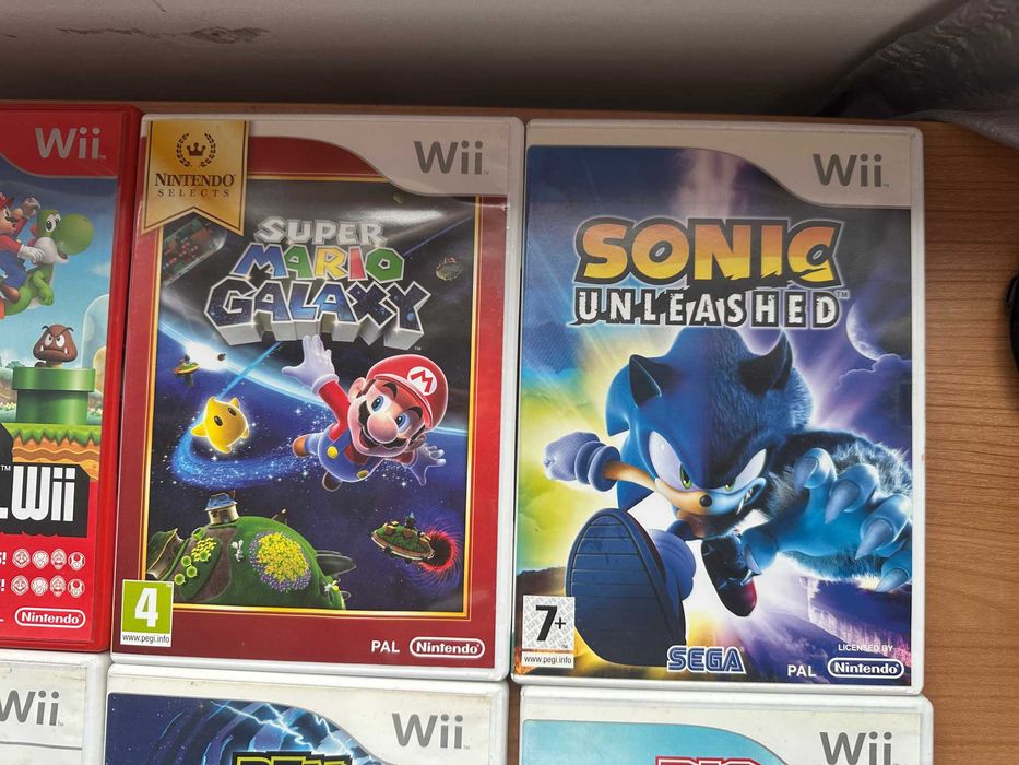 Jogos WII Originais – Coleção Completa em Excelente Estado