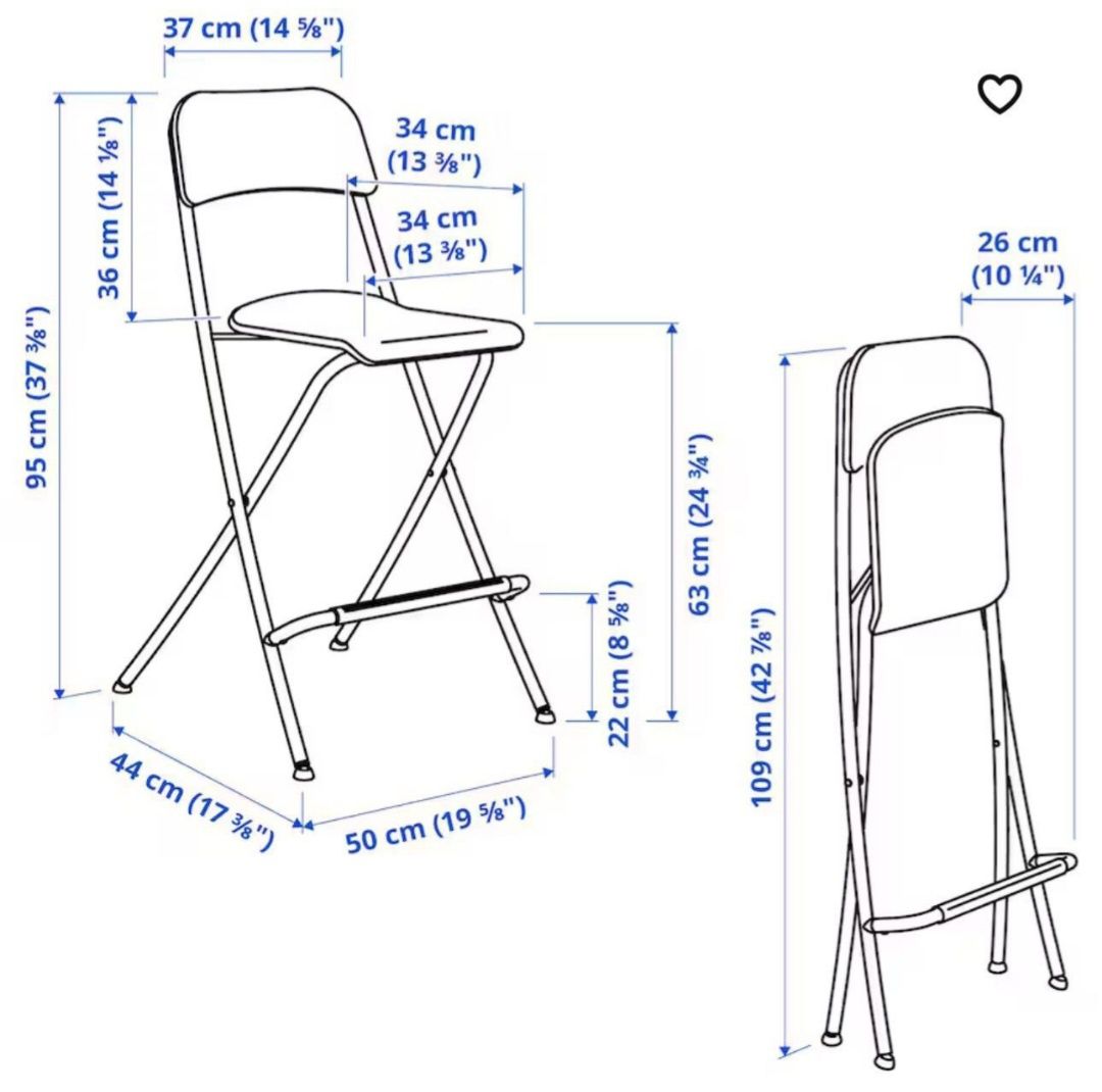 Banco alto ikea rebatível franklin