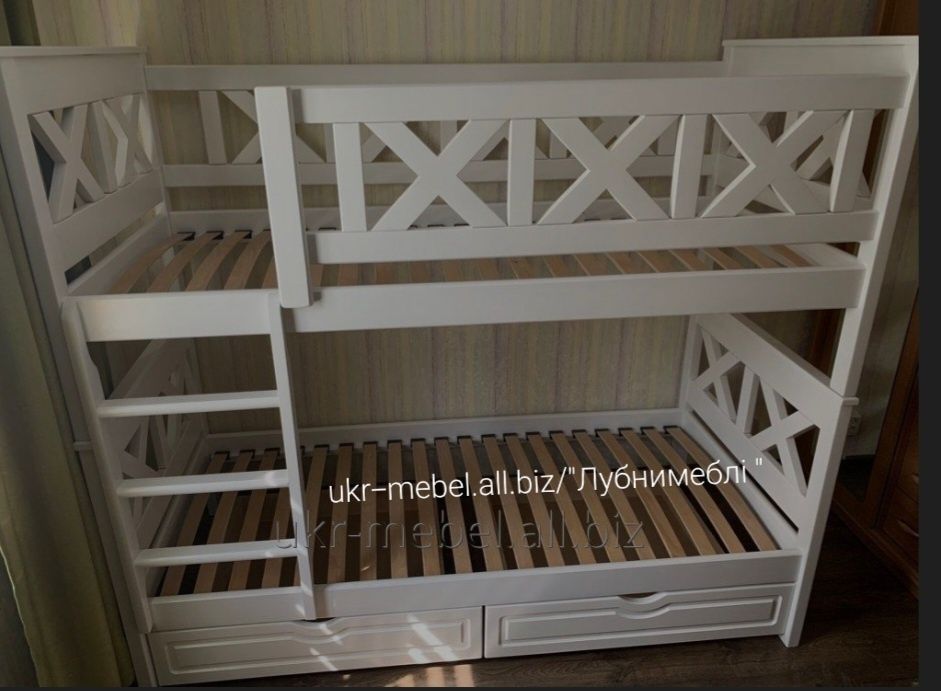 Кровать двухярусная "Оскар1", двоповерхове ліжко трансформер