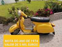 Vespas rallyl e sprint 5 mil euros cada uma