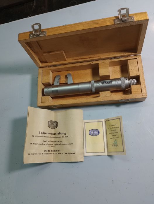 Mauser mikrometr mikromierz 0-25