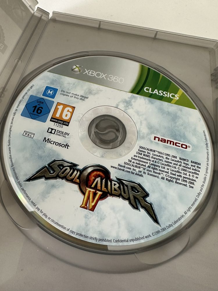 Gra Soul Calibur IV 4 Xbox 360 Tanio!