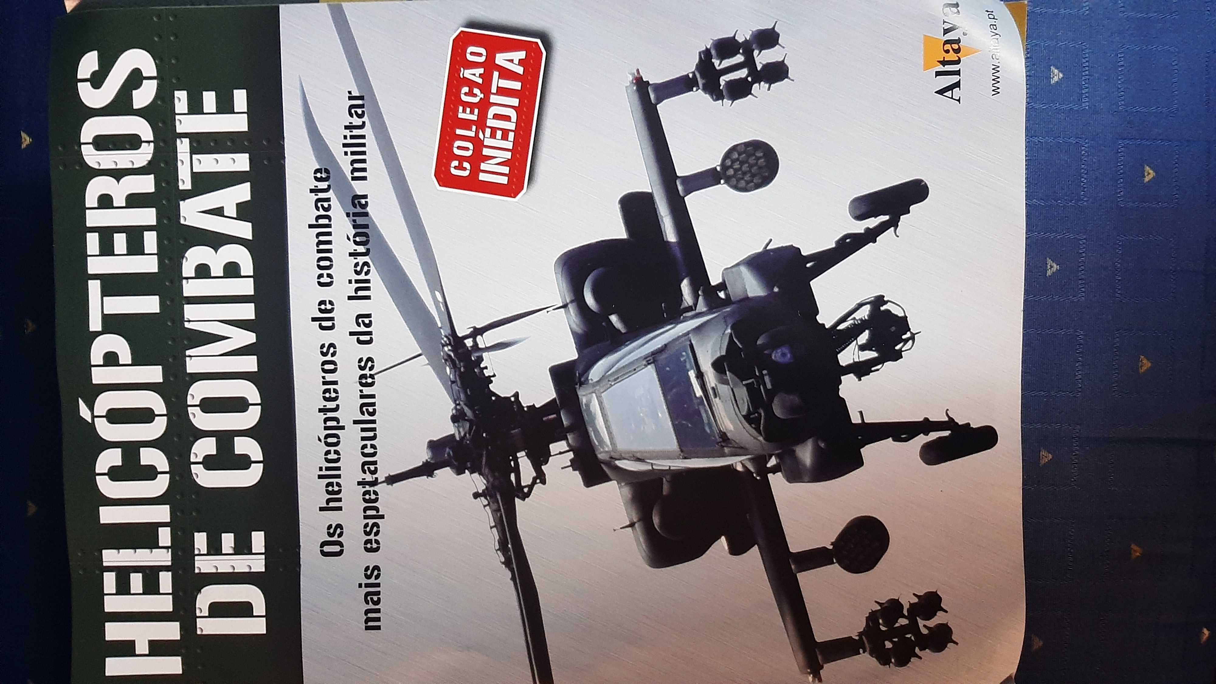 Helicóptero e Avião bombardeiro