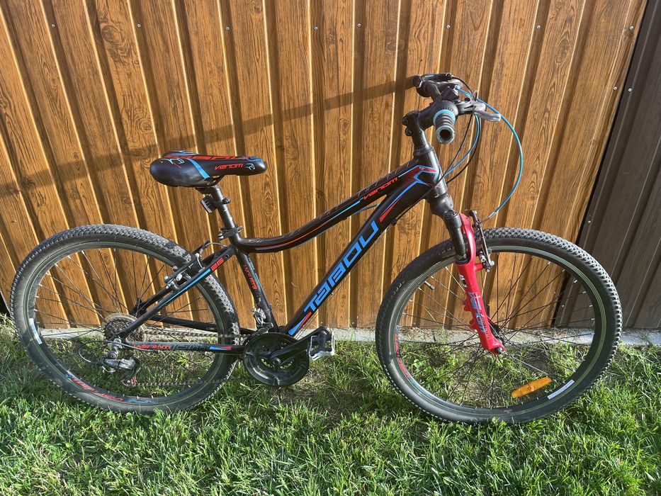 Rower młodzieżowy Tabou Venom I.O Junior mtb 15’’ stan dobry