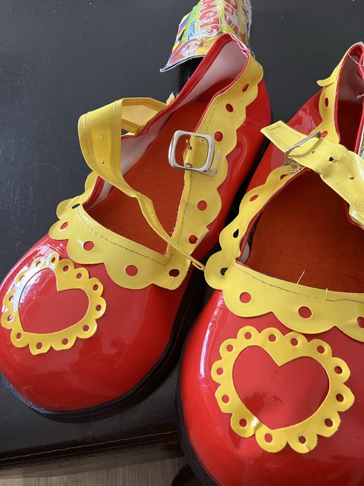 sapatos de Palhaço, tamanho ajustavel 35 ate 39