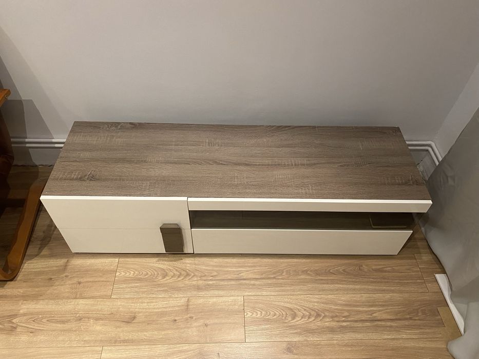 Szafka pod telewizor (biała)