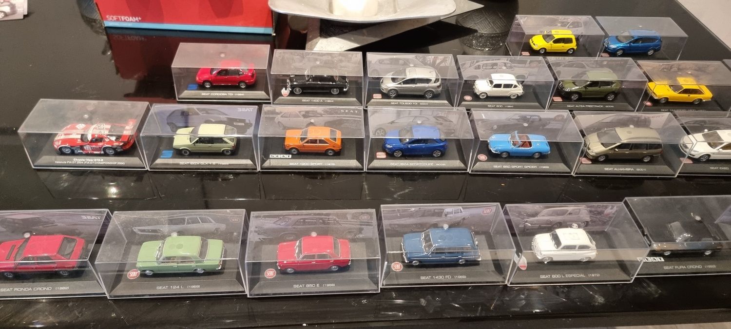 Carros seat 1:43