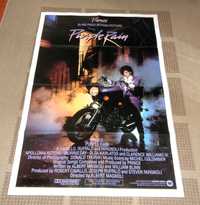 Cartaz cinema filme Purple Rain Prince