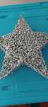 Decoração Natal estrela + sino brilhantes preço do pack