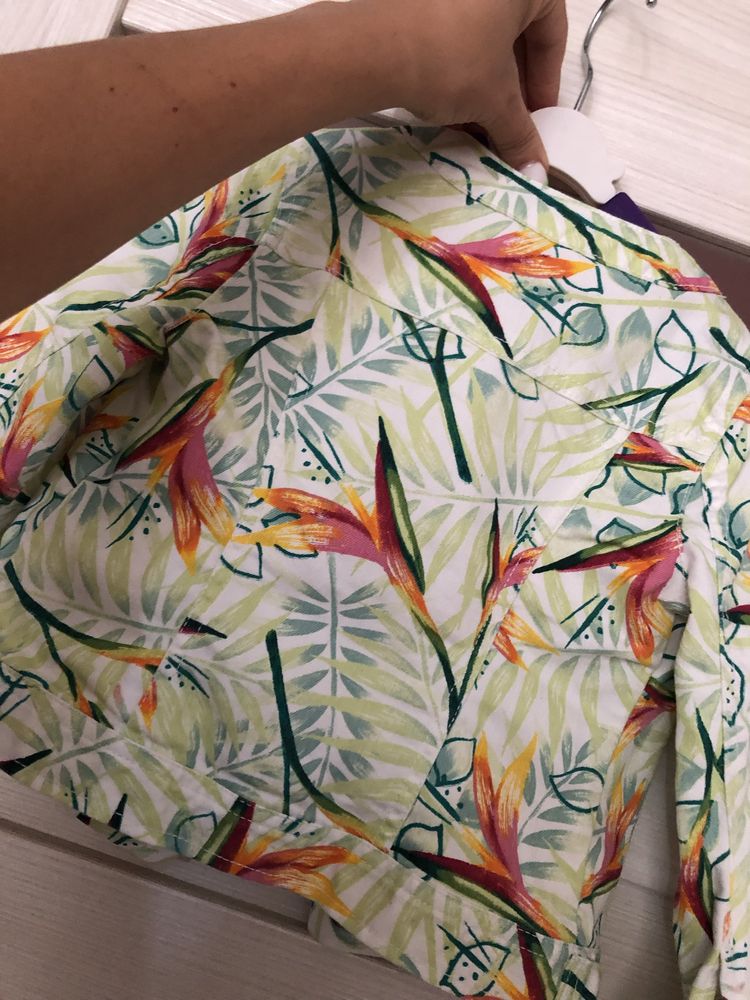 Джинсовая куртка Benetton на девочку