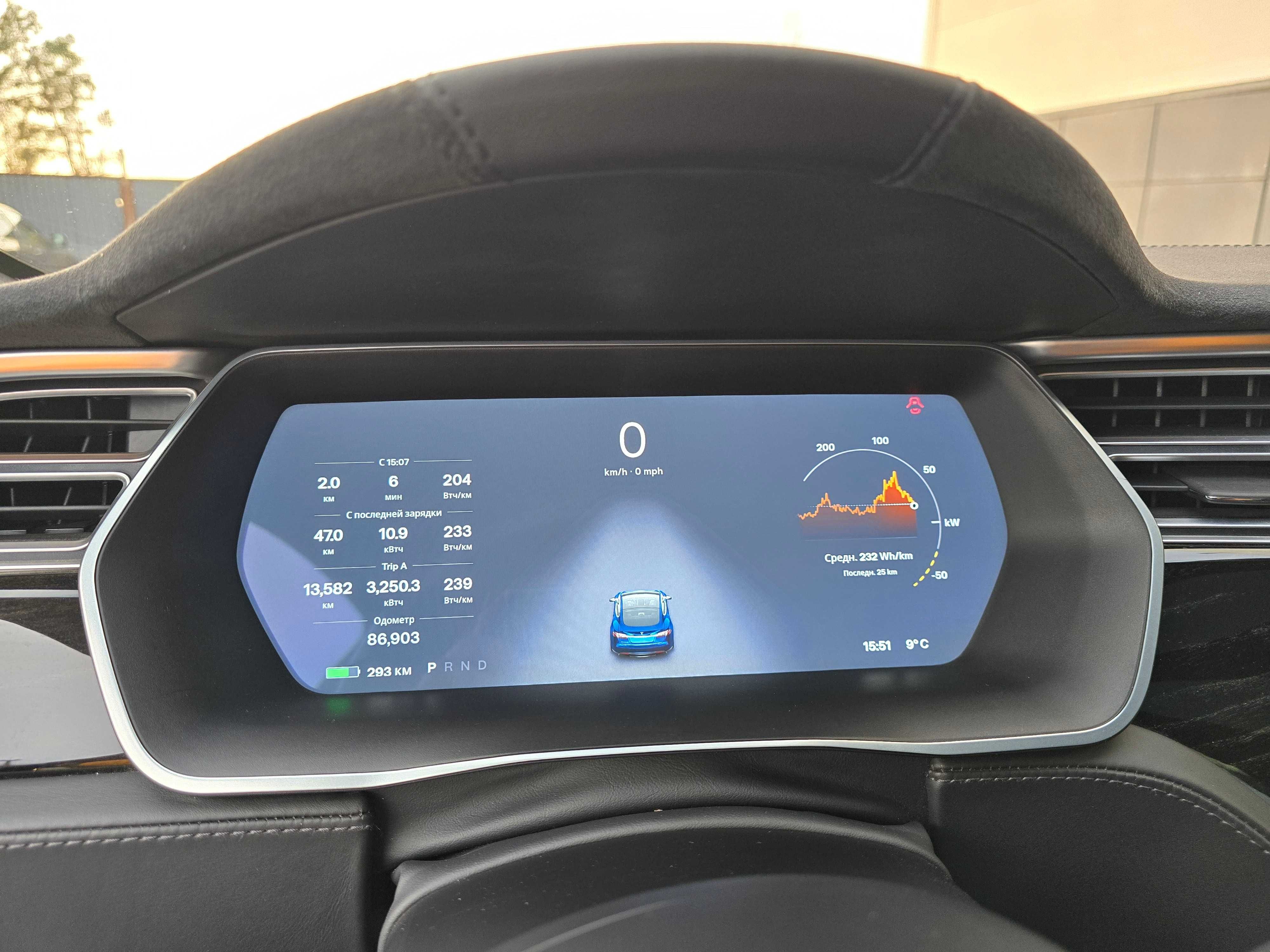 Tesla S 2016 (рест.)  Состояние новой