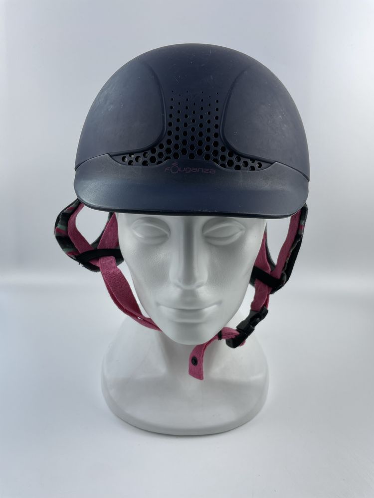 Kask Jeździecki Toczek 51 cm - 53 cm FOUGANZA /40C/