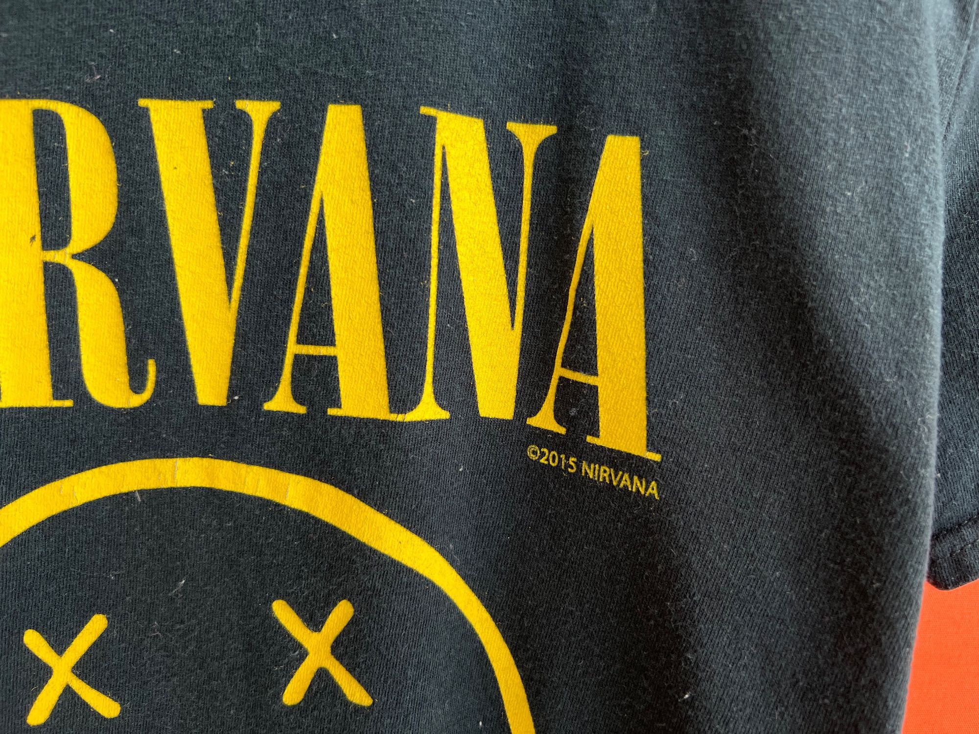 Nirvana Vintage Merch оригинал мужская футболка мерч размер S Б У