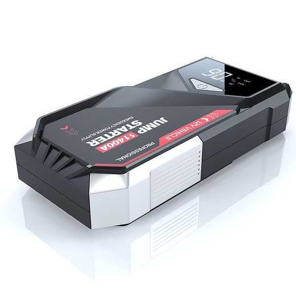 Пускозарядное устройство Бустер для авто JUMP STARTER 18000mAh, 1400A