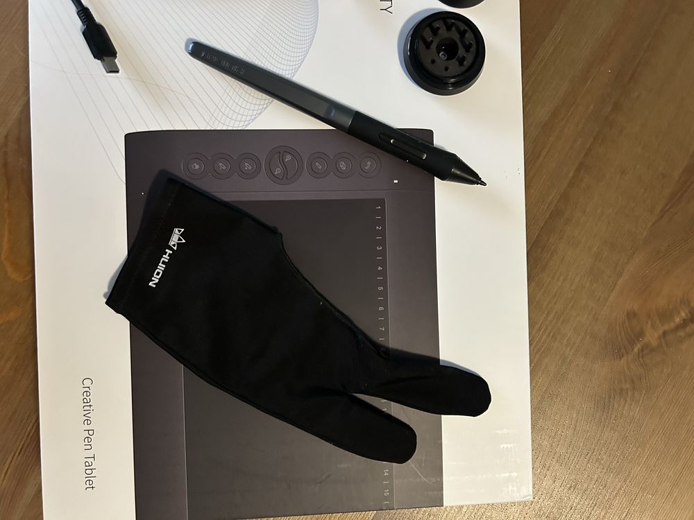 JAK NOWY! Huion Inspiroy H610pro v.2 tablet graficzny