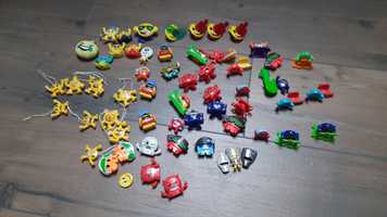 Figurki zabawki emotki Emoji z Kinder kpl