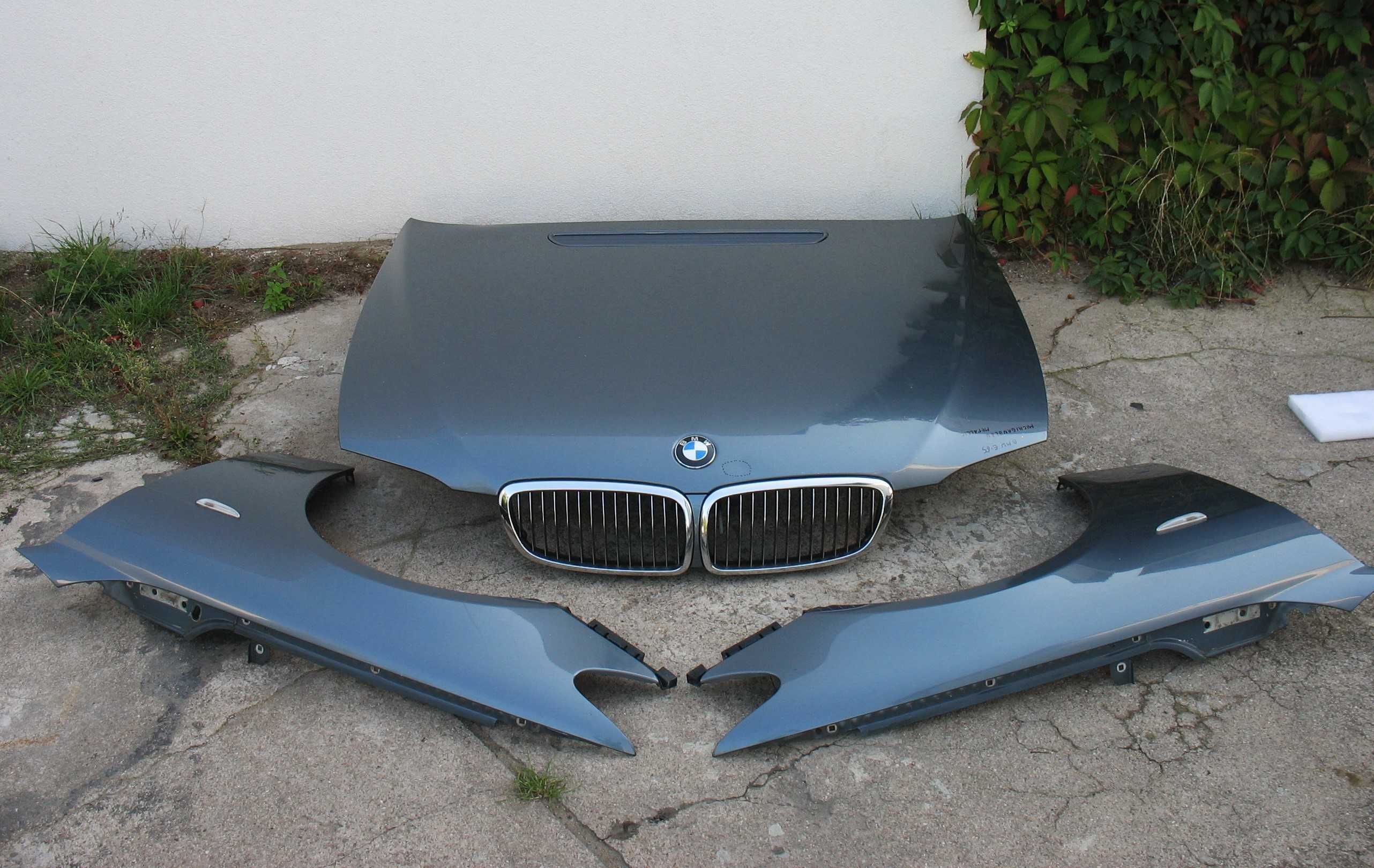 BMW 7 E65 Lift błotnik Prawy przód Michiganblau