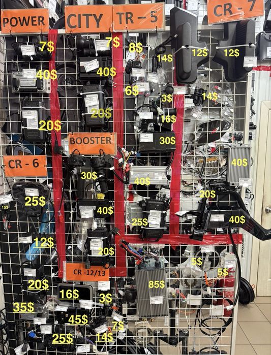 Запчастини до велоскутерів Crosser