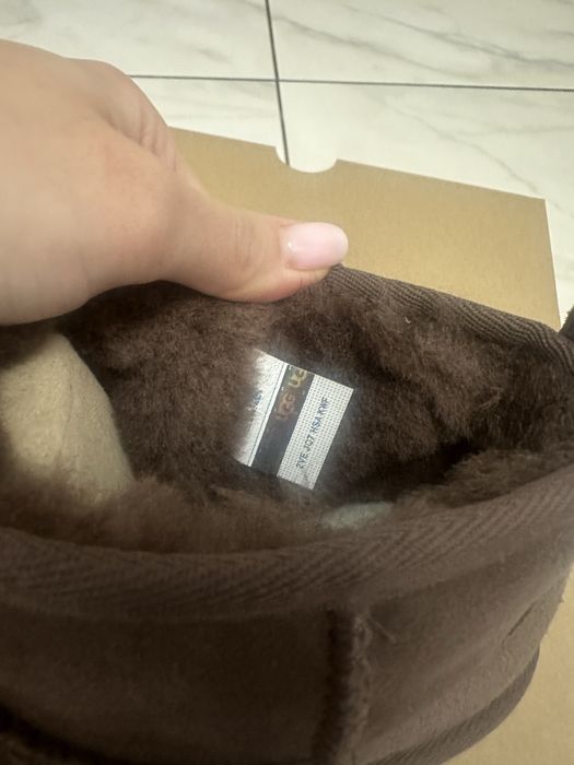 Оригінал! Шоколадні угги ugg classic ultra mini 37(23.5см),38(24.5 см)