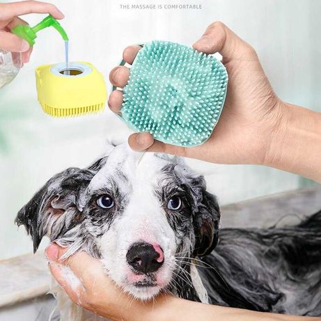 Escova de banho para animais