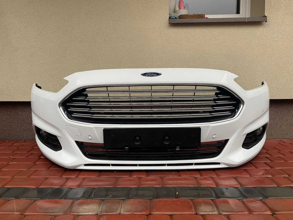 FORD MONDEO MK5 14- Zderzak przedni kompletny kolor FD PDC 4x