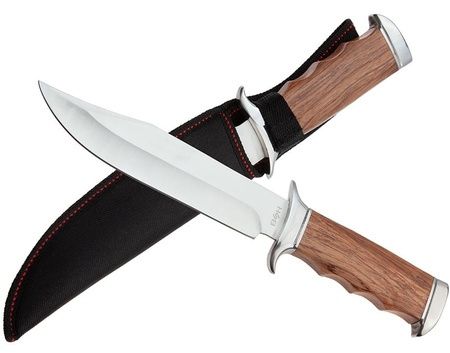 Nóż myśliwski z pochwą