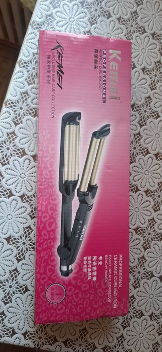 Плойка хвиля kemei