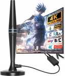 Antena wewnętrzna zewnętrzna ze wzmacniaczem sygnału 4K HDTV 1080P
