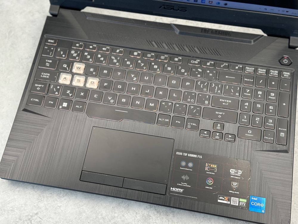 Asus TUF F15 RTX3050 (legion ideapad tuf nitro omen strix msi