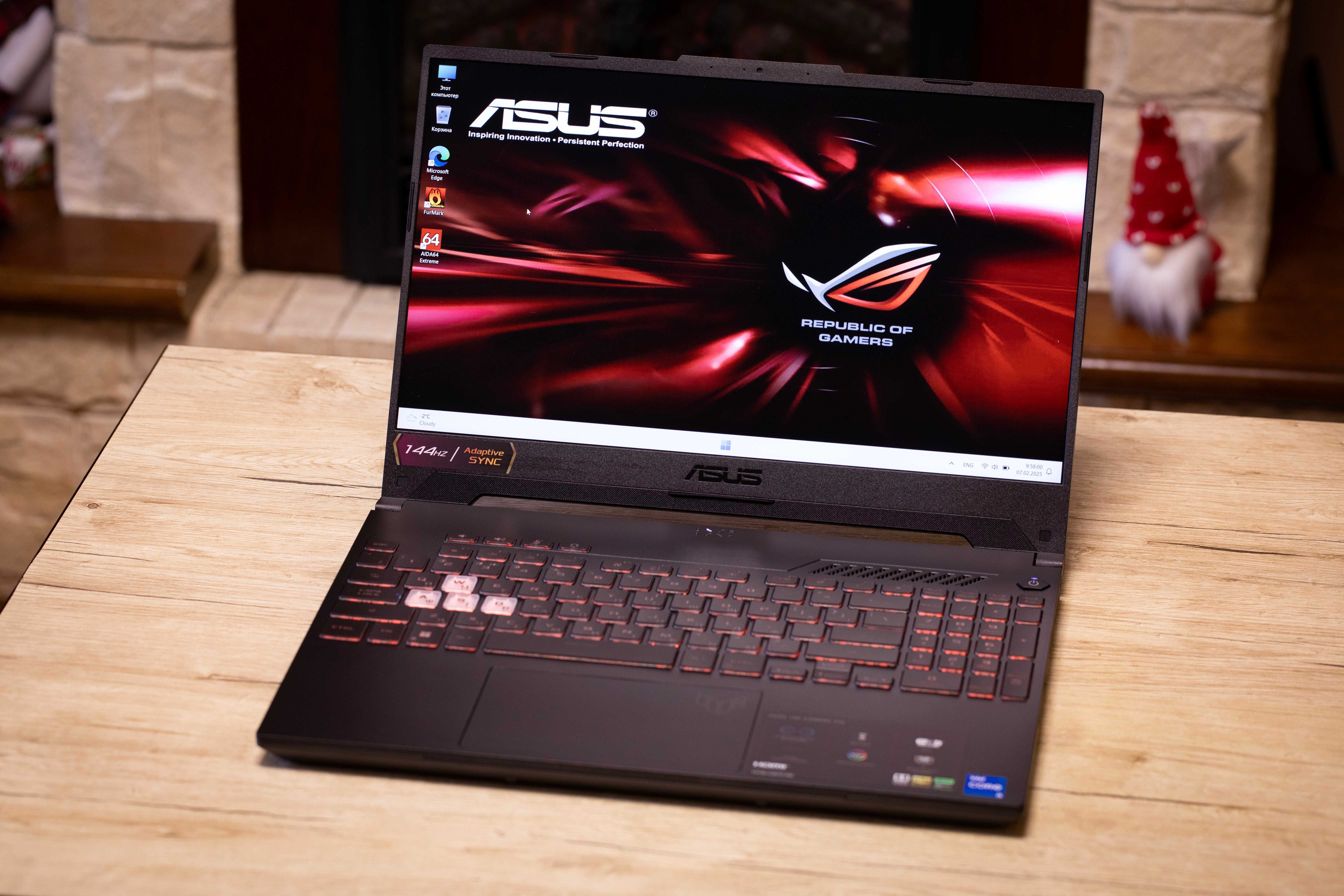 Новый Asus tuf 15 core i5-12500h rtx3050 16/512. Игровой ноутбук