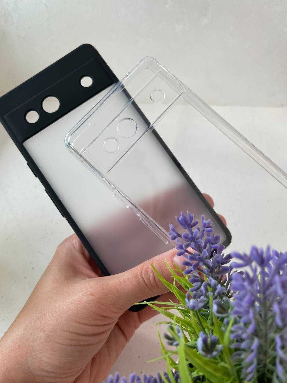 Противоударный чехол матовый Pixel 7A Матовий чохол